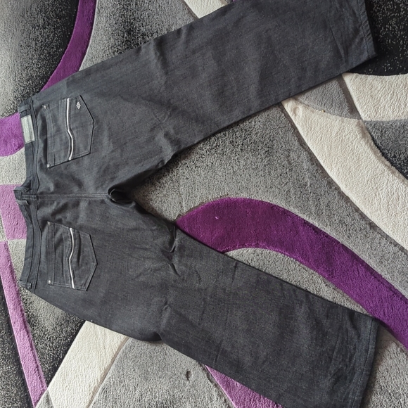 Black mens jeans - Picture 2 of 3